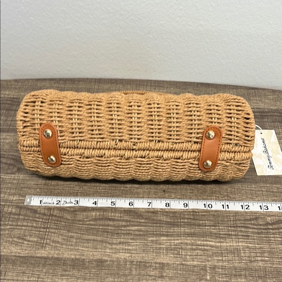 🔥LAST ONE🔥 ~ Tommy Bahama Woven Bag w/Removable Crossbody Strap - Picture 5 of 10